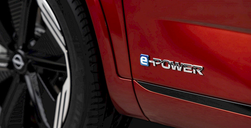 Nissan Qashqai modell e-power logo