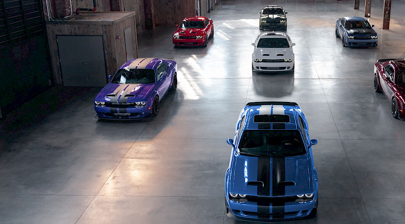 Dodge Challenger modellek