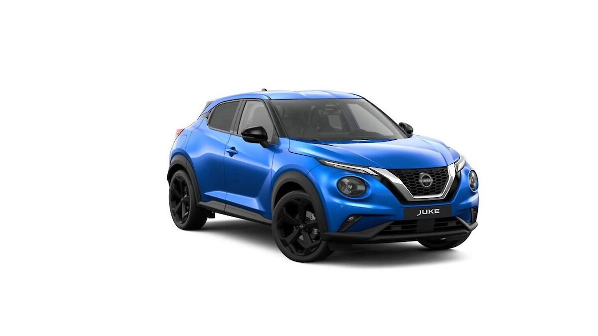 Nissan Juke élénk kék színben