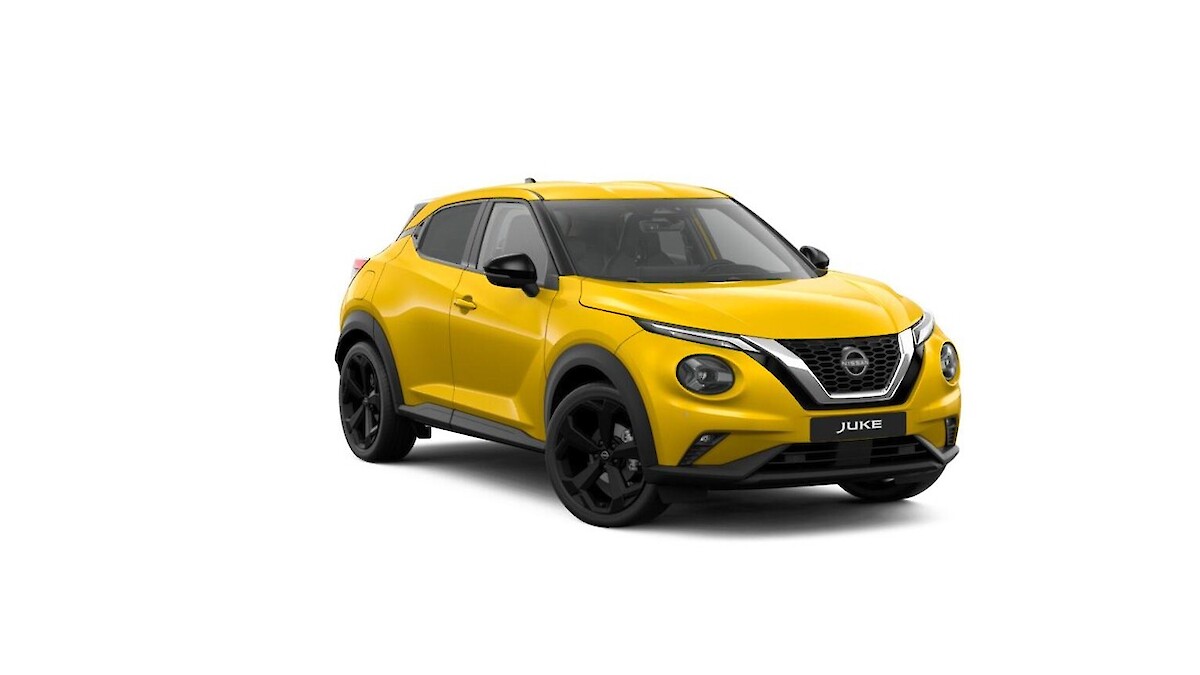 Nissan Juke sárga színben