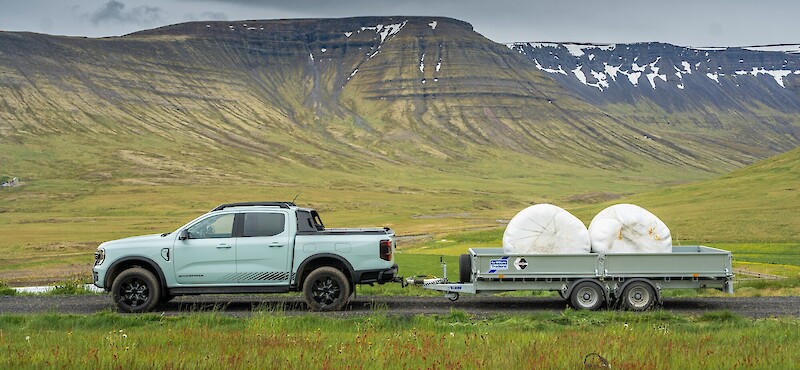 Ford Ranger PHEV vontatási kapacitás