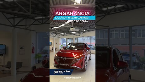 Nissan Qashqai bemutató videó borítóképe