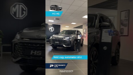 Új MG ZS és MG HS bemutató videó borítóképe