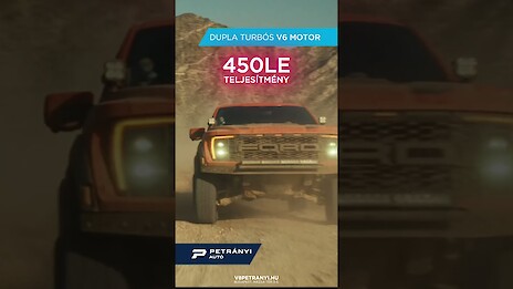 Ford F-150 Raptor a V8 Petrányinál videó borítóképe