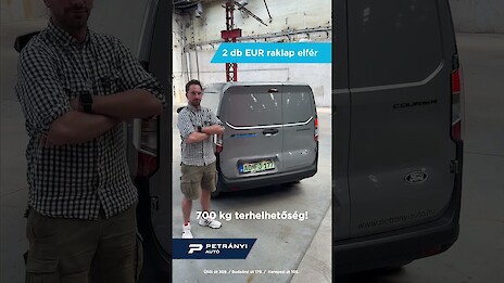 Ford E-Transit Courier bemutató videó borítóképe