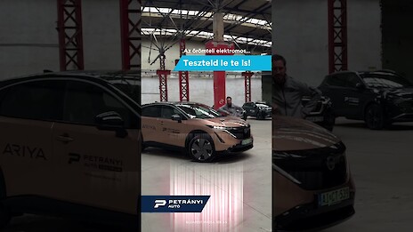 Nissan Ariya bemutató videó borítóképe