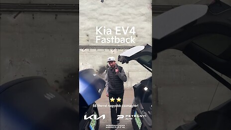 Kia EV4 Fastback bemutató videó borítóképe