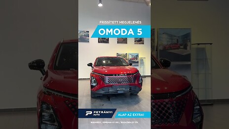 Omoda 5 facelift bemutató I. rész videó borítóképe