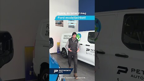 Ford Transit Custom MS-RT és E-Transit Custom bemutató videó borítóképe