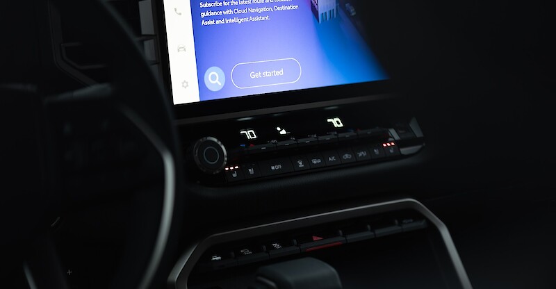 Toyota Tundra középső kijelző