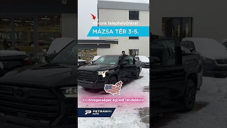 Toyota Tundra bemutató videó borítóképe