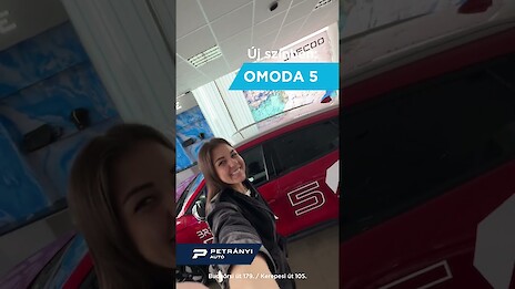 Bréda Bia bemutatja Omoda márkanagyköveti autóját videó borítóképe