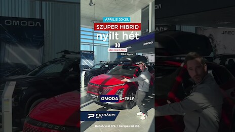 Akár 1,99% THM Omoda és Jaecoo modelljeinkre videó borítóképe