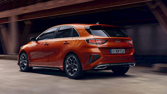 Kia Ceed hátsó megjelenése